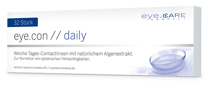 Weiche Tages-Kontaktlinsen